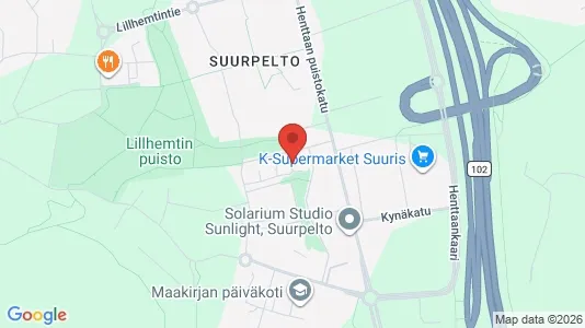 Apartments for rent i Espoo - kort over placeringen