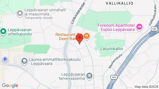 Apartments for rent i Espoo - kort over placeringen
