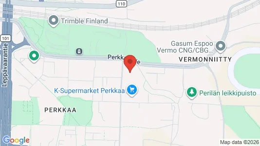 Apartments for rent i Espoo - kort over placeringen