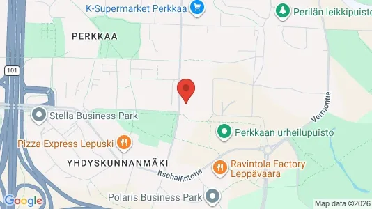 Apartments for rent i Espoo - kort over placeringen