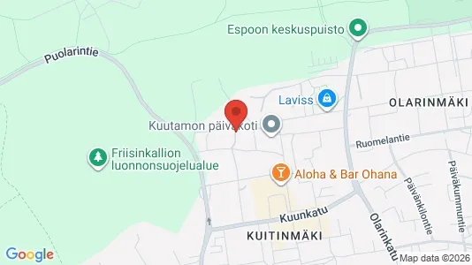 Apartments for rent i Espoo - kort over placeringen