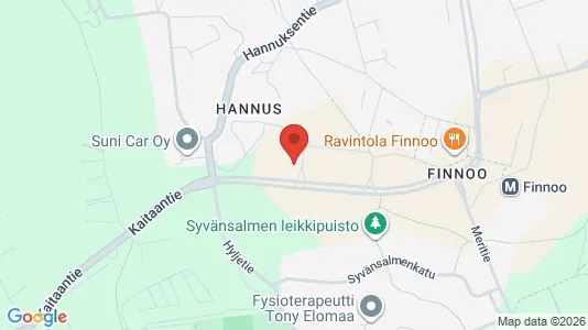 Apartments for rent i Espoo - kort over placeringen