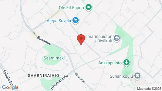 Apartments for rent i Espoo - kort over placeringen