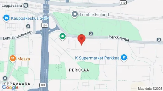 Apartments for rent i Espoo - kort over placeringen