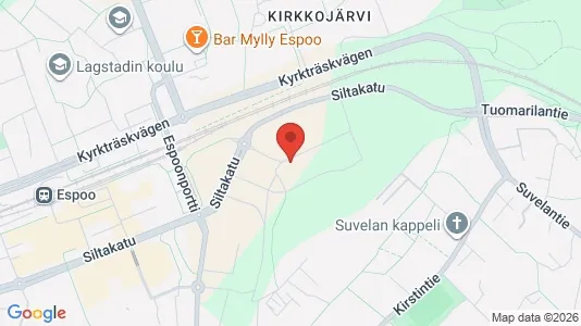 Apartments for rent i Espoo - kort over placeringen