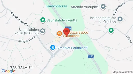 Apartments for rent i Espoo - kort over placeringen