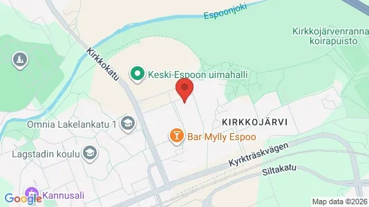 Apartments for rent i Espoo - kort over placeringen