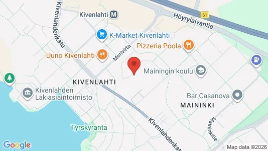 Apartments for rent i Espoo - kort over placeringen