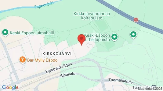 Apartments for rent i Espoo - kort over placeringen