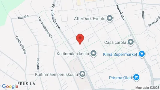 Apartments for rent i Espoo - kort over placeringen