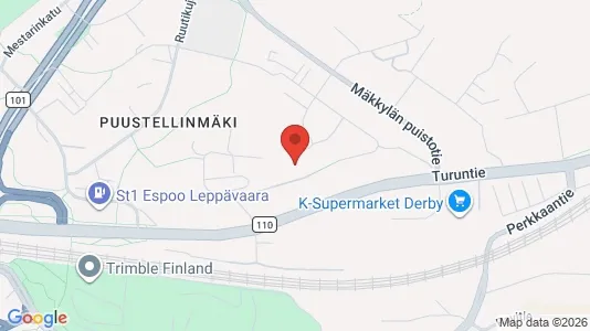 Apartments for rent i Espoo - kort over placeringen