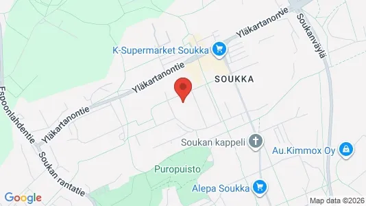 Apartments for rent i Espoo - kort over placeringen