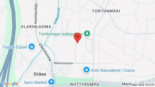 Apartments for rent i Espoo - kort over placeringen