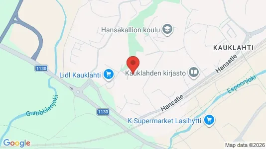 Apartments for rent i Espoo - kort over placeringen