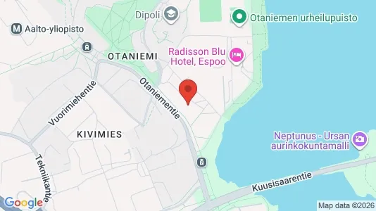Apartments for rent i Espoo - kort over placeringen