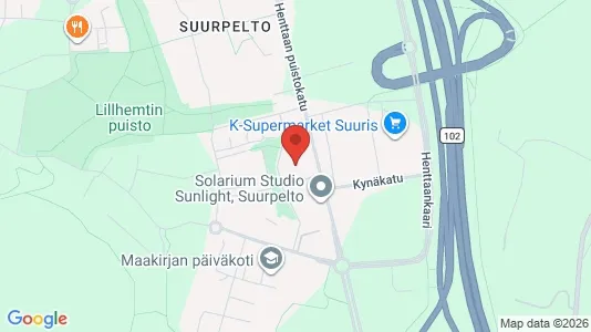 Apartments for rent i Espoo - kort over placeringen