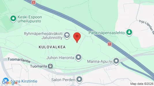 Apartments for rent i Espoo - kort over placeringen