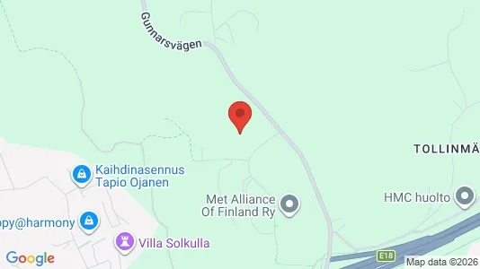 Apartments for rent i Espoo - kort over placeringen