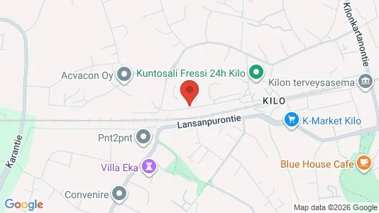Apartments for rent i Espoo - kort over placeringen