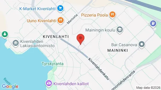 Apartments for rent i Espoo - kort over placeringen