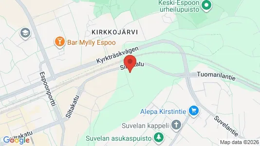 Apartments for rent i Espoo - kort over placeringen