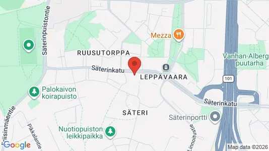 Apartments for rent i Espoo - kort over placeringen