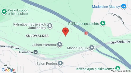 Apartments for rent i Espoo - kort over placeringen