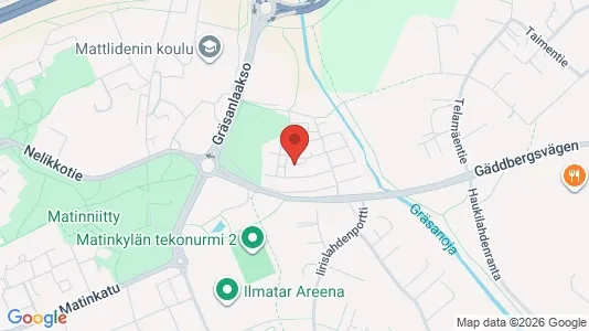 Apartments for rent i Espoo - kort over placeringen