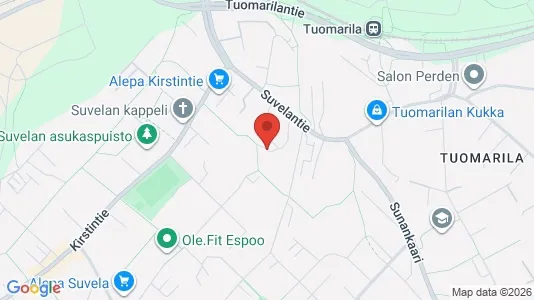 Apartments for rent i Espoo - kort over placeringen