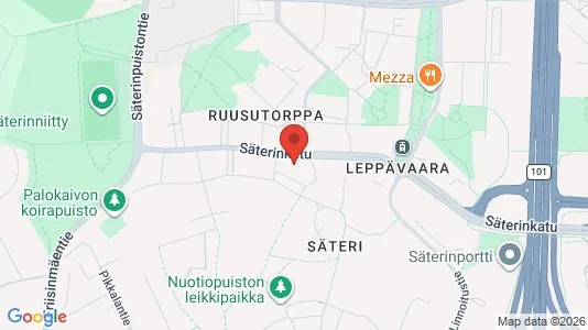 Apartments for rent i Espoo - kort over placeringen