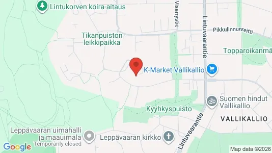 Apartments for rent i Espoo - kort over placeringen
