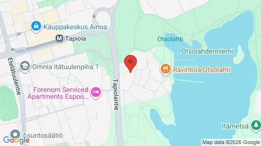 Apartments for rent i Espoo - kort over placeringen