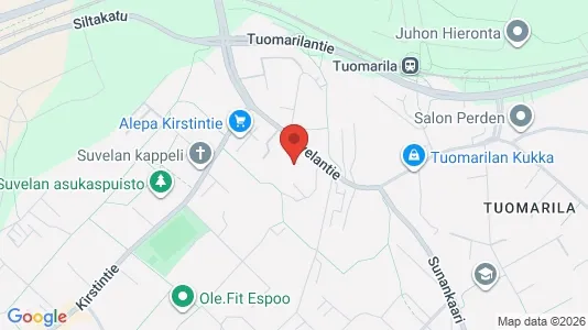 Apartments for rent i Espoo - kort over placeringen