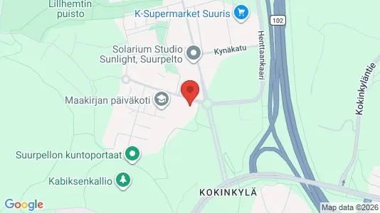 Apartments for rent i Espoo - kort over placeringen