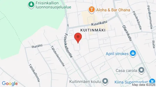 Apartments for rent i Espoo - kort over placeringen