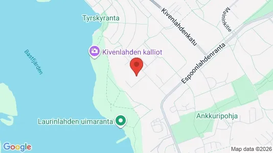 Apartments for rent i Espoo - kort over placeringen