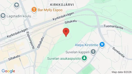 Apartments for rent i Espoo - kort over placeringen