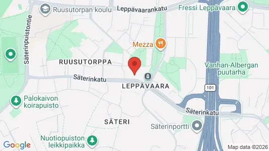 Apartments for rent i Espoo - kort over placeringen
