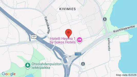 Apartments for rent i Espoo - kort over placeringen