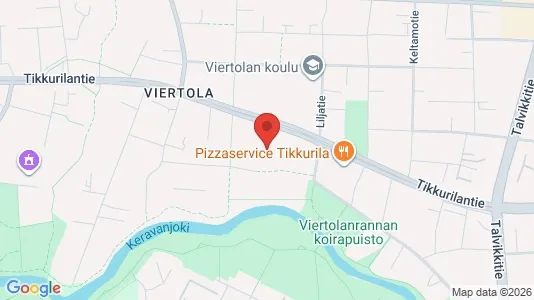 Apartments for rent i Vantaa - kort over placeringen