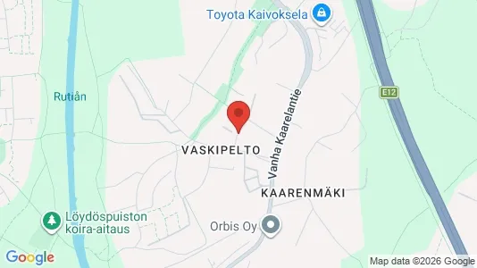 Apartments for rent i Vantaa - kort over placeringen