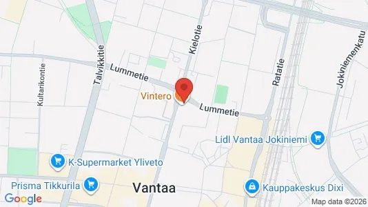 Apartments for rent i Vantaa - kort over placeringen