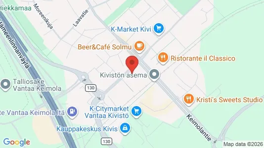 Apartments for rent i Vantaa - kort over placeringen