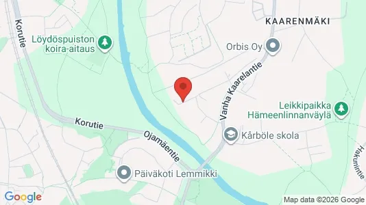 Apartments for rent i Vantaa - kort over placeringen