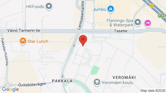 Apartments for rent i Vantaa - kort over placeringen