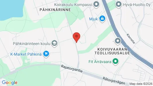 Apartments for rent i Vantaa - kort over placeringen