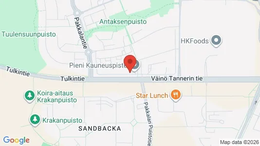 Apartments for rent i Vantaa - kort over placeringen