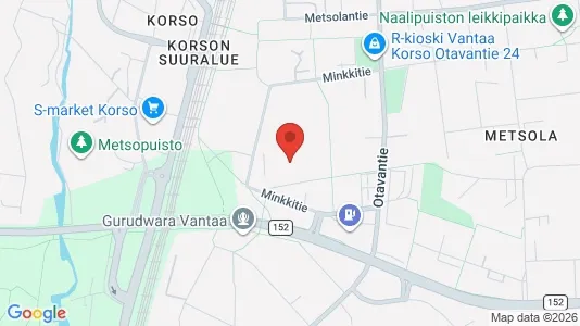 Apartments for rent i Vantaa - kort over placeringen