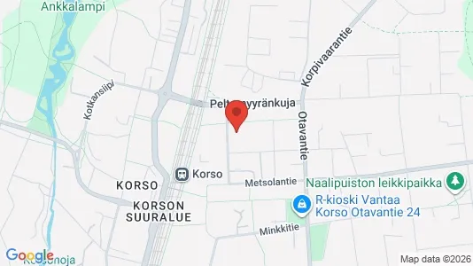 Apartments for rent i Vantaa - kort over placeringen