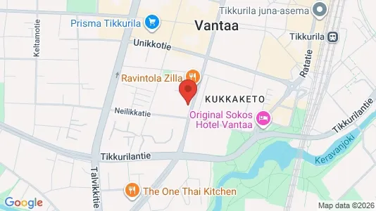 Apartments for rent i Vantaa - kort over placeringen
